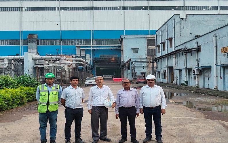 Safety audit team at Sarda, Raigarh, as per CEA guidelines